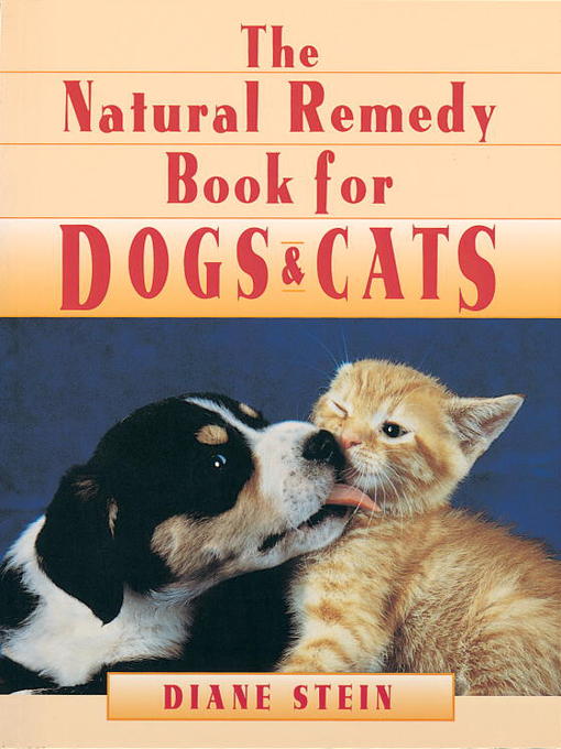 Cover image for Natural Remedy Book for Dogs and Cats